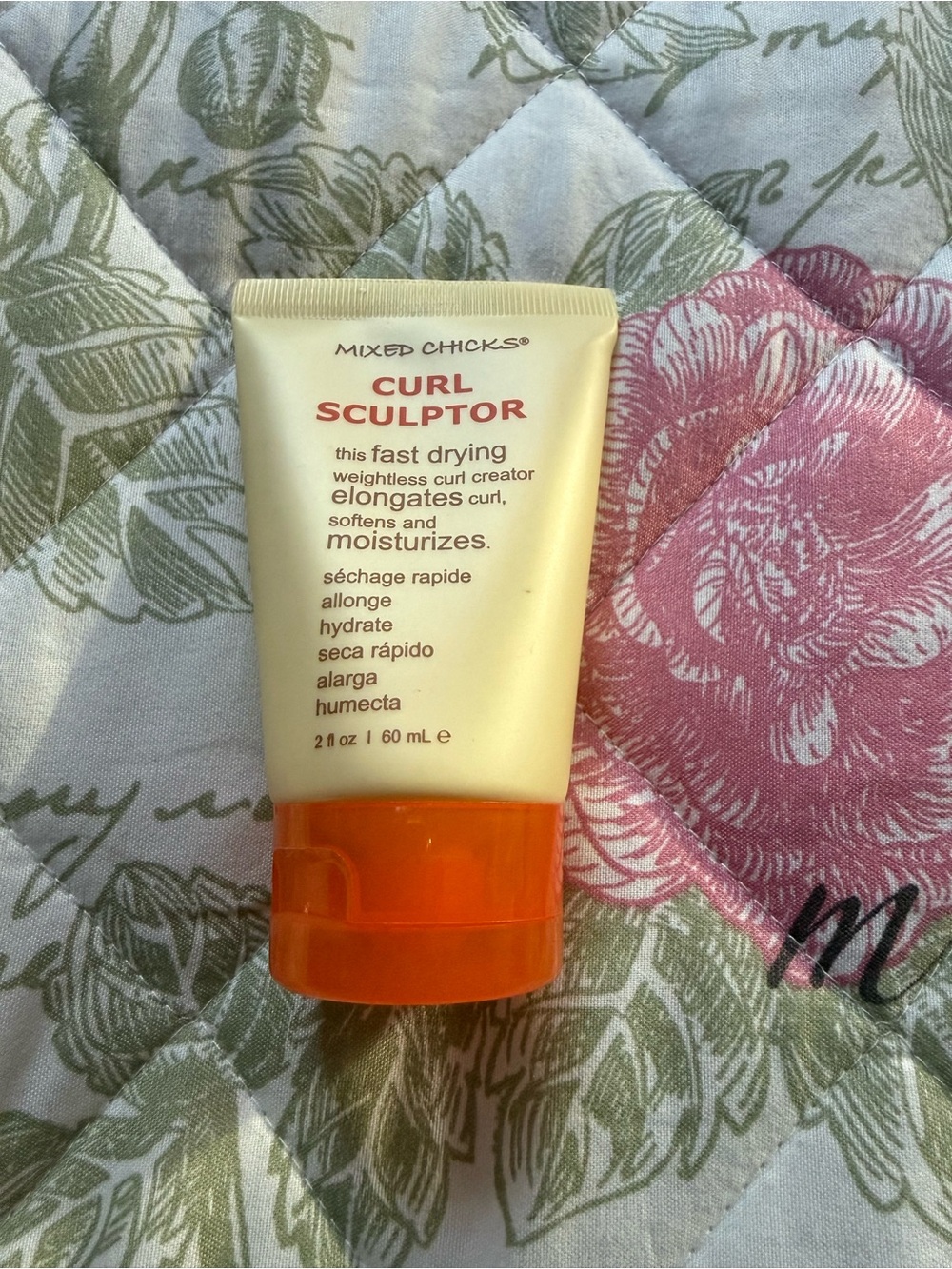 Mixed Chicks Curl Sculptor Lightweight Curl Cream - Cream & Orange